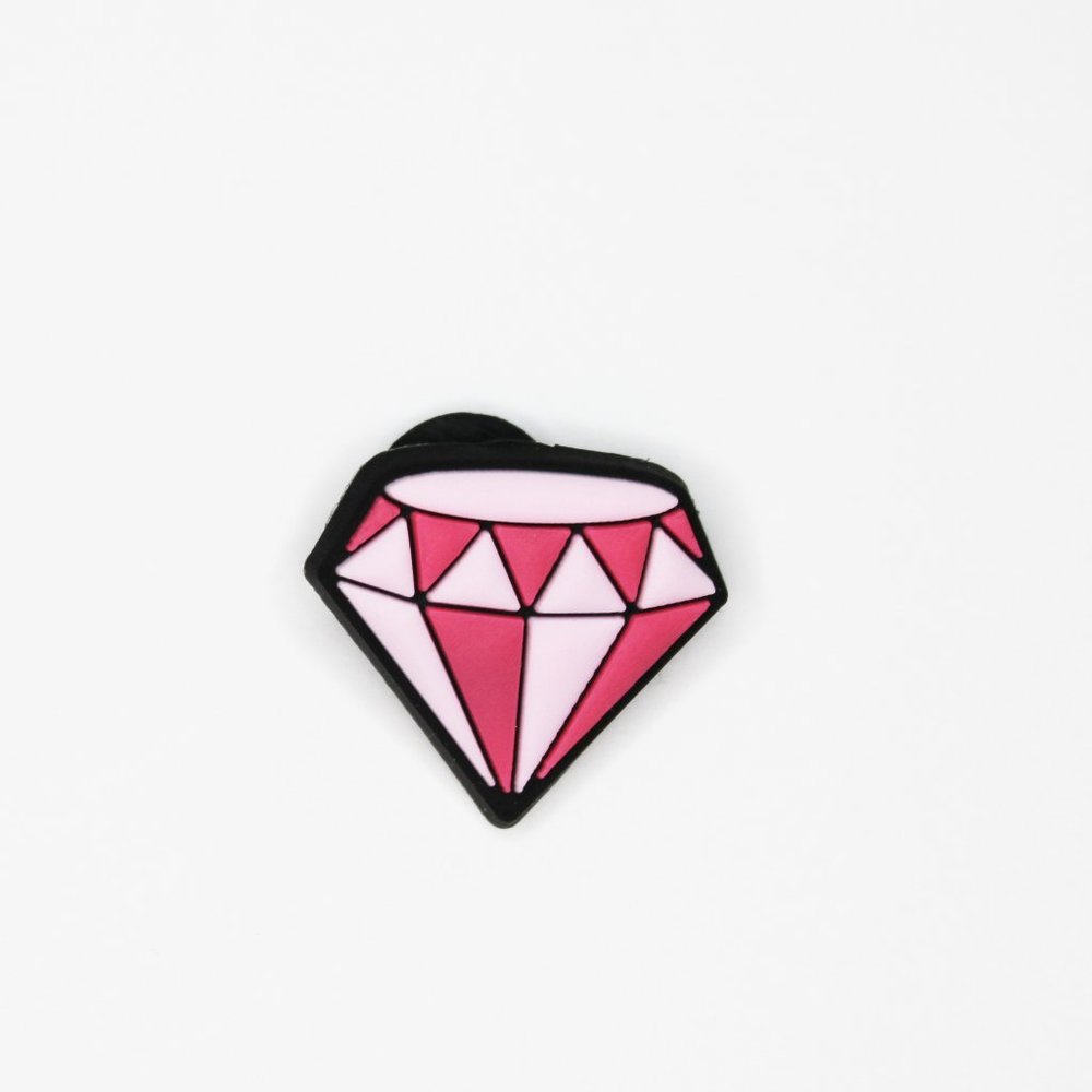 Diamond croc charm